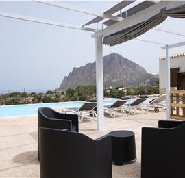 3 bedroom villa with pool & sea views, Cornino, sleeps 6-7